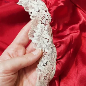 لباس خواب زنانه مدل ساتن رنگ قرمز 5246-F08