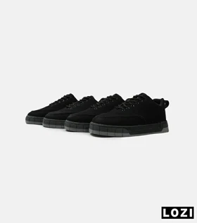کفش کتانی مردانه مشکی PULL & BEAR