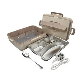 ظرف غذا برقی گرین لاین مدل GL-05 ظرفیت 0.85 لیتر