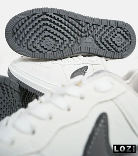 کفش مردانه و زنانه سفید طوسی NIKE AIR FORCE مدل 5740