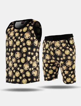 ست رکابی و شلوارک مردانه Versace