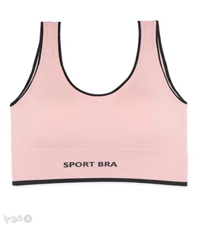ست شورت و نیم‌تنه کاپ‌دار کبریتی طرح Sport Bra کد 6759
