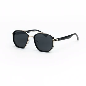 عینک آفتابی مردانه وزنانه جدید وترند ریبن RayBanمدلSG-h07پلاریزه وUV400 (مشکی طلایی)