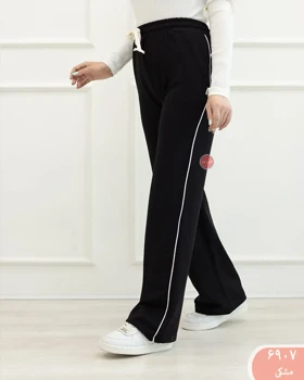 شلوار نیم بگ مغزی دوزی 6907