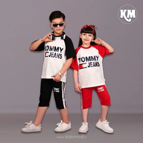 تیشرت شلوارک اسپرت Tommy
