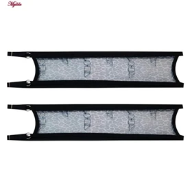 ست شورت و سوتین زنانه پلنگی فنردار آبی برتا کد 5104-4041-BLL به همراه نگهدارنده جوراب