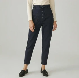 شلوار زنانه جین مام استایل