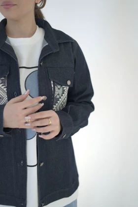 کت جین طرحدار