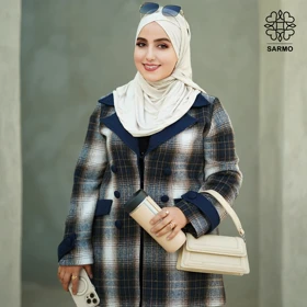 کت سورمه ای دینا