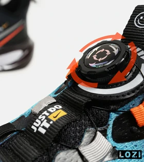 کفش کتانی مردانه و زنانه مشکی صابونی NIKE RUNNING DISK PRO