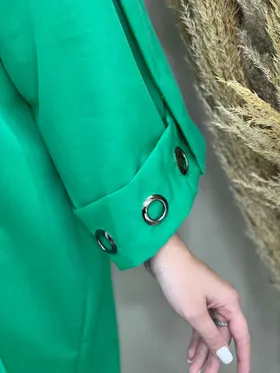 مانتو بلند زنجیردار مدل مارتینی