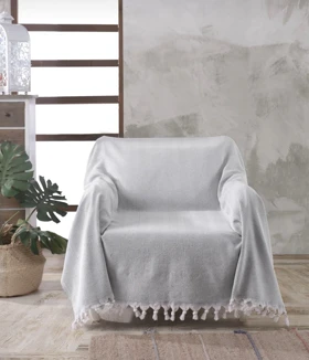 کاور و شال مبل تک نفره باترفلای مدل H1888001SS