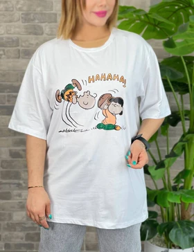 تیشرت لانگ طرحدار سونیا کد : N27000