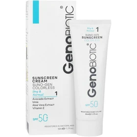 ضد آفتاب بی رنگ (پوست خشک) ژنو بایوتیک Geno Biotic