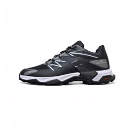 کتانی روزمره و طبیعتگردی سالامون بزرگپا سایز 45 تا 48 مشکی طوسی