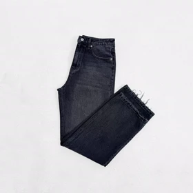 شلوار جین نیم بگ قواره دار