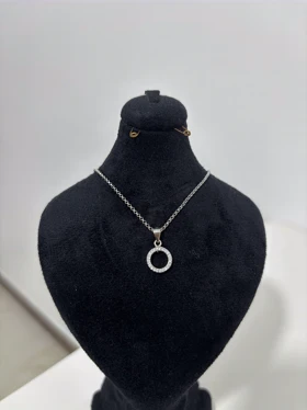 گردنبند نقره ایتالیایی زنانه مینیمال 1005