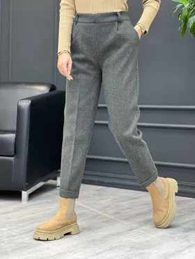شلوار فوتر مام پاکتی