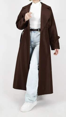 بارانی بلند آستردار سانتانا