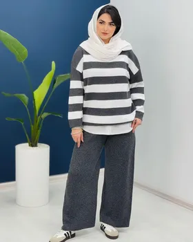 بلوز و شلوار بافت