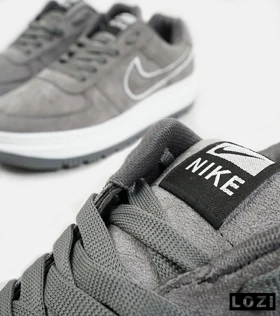 کفش کتانی مردانه طوسی نایک NIKE AIR FORCE