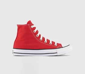 کفش اسپرت مدل کتانی ال استار اصل ساق‌دار قرمز مدل Red converse کد 191325