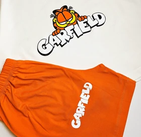 ست کراپ شورتک گارفیلد کد 831