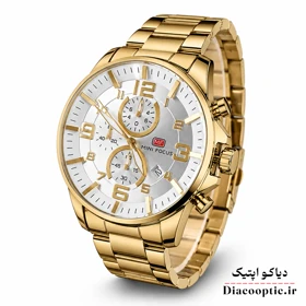 ساعت مچی مردانه اورجینال موتور ژاپنی برند مینی فوکوس سه موتور مدل Mf0278G.02