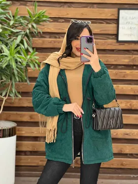 پالتو کبریتی کمرگت داخل ببعی