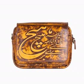 کیف دوشی چرم طبیعی مدل هیچ