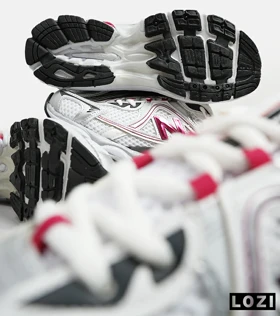 کفش کتانی مردانه و زنانه سفید سرخابی NEW BALANCE 1064