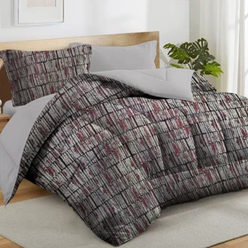 سرویس روتختی مخمل شانل مدل FR (زرشکی)