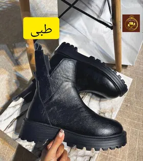 نیم بوت طبی زنانه بغل زیپ