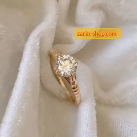 انگشتر زنانه نگین‌دار ژوپینگ 130140180