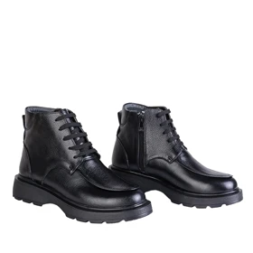 نیم بوت چرم بندی زنانه 402 ec