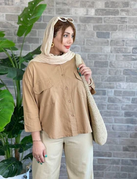 کت کراپی رنگی کد :Sh101