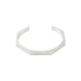 دستبند مردانه مدل شش ضلعی ساده