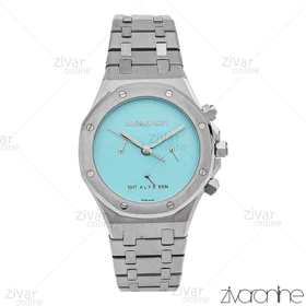 ساعت اودمار پیگه (AP) زنانه صفحه آبی تیفانی مهندسی 106157