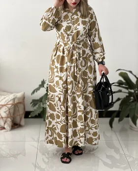 پیراهن گل‌دار