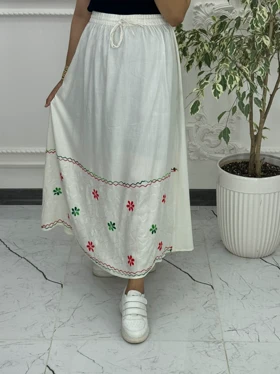 دامن مودیت حاشیه گلدوزی 6793