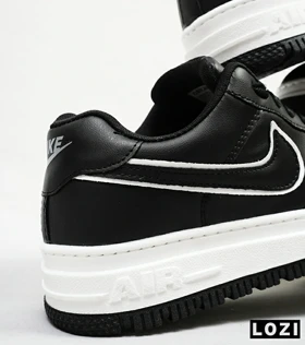 کفش کتانی بزرگ پا مشکی سفید نایک NIKE AIR FORCE