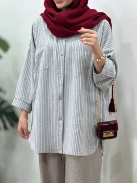 مانتو لینن طوطیا 6 کد 3628