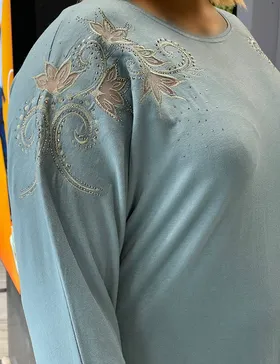 بلوز گلدوزی کندو کد : b0013