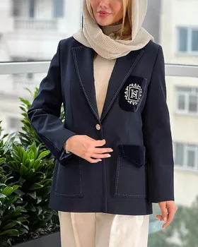 کت ترکیبی گلدوزی