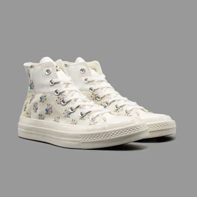 کانورس آل استار 1970 فلورال ساق‌دار Converse All Star Chuck Taylor 1970s Floral Hightop
