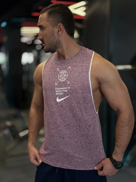 رکابی ورزشی قهرمانی Nike World Class پارچه نخ پنبه