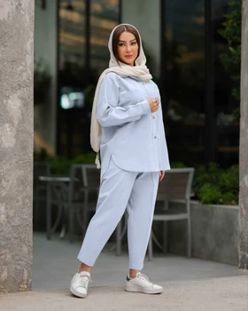 شومیز شلوار بغل هلال کد 804