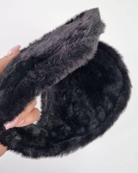 گوشگیر زمستانی فنری تمام خز مدل کلاسیک