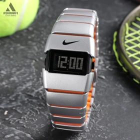 ساعت نایکی دیجیتالی Nike D-Line D-V (نقره‌ای)
