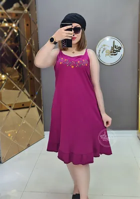 پیراهن گلدوزی نایلا